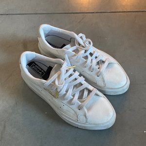 Adidas sleek crystal white women sneakers